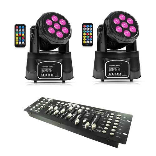 Coppia teste rotanti led - coppia,