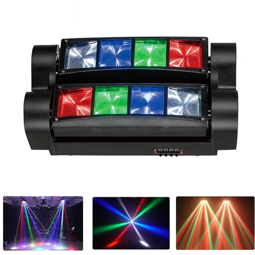Luce led mini spider rgb - mini,