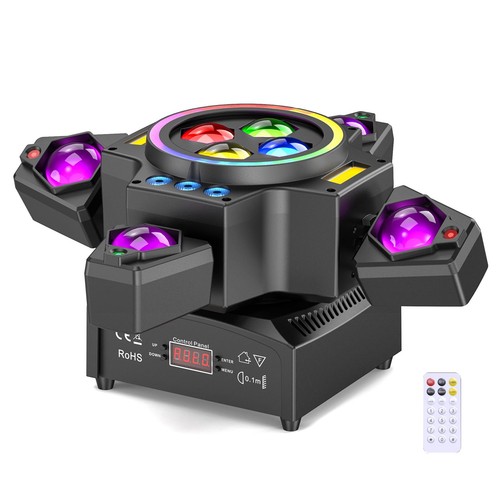 Luci disco rgbw 150w teste - disco,