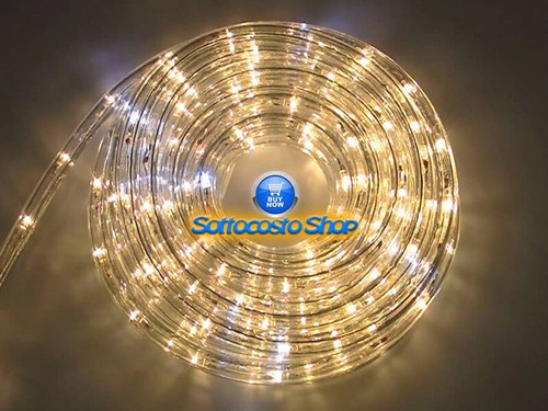 Tubo luci led natale 10m - led,