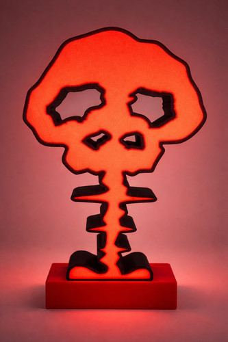 Lampada led atomic effetto - lampada, "atomic