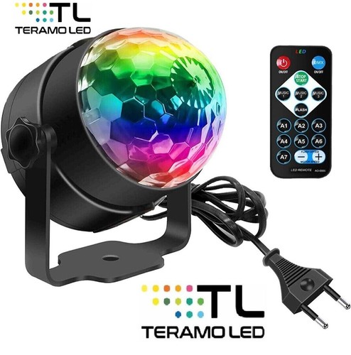 Luci discoteca led mini - 3w,